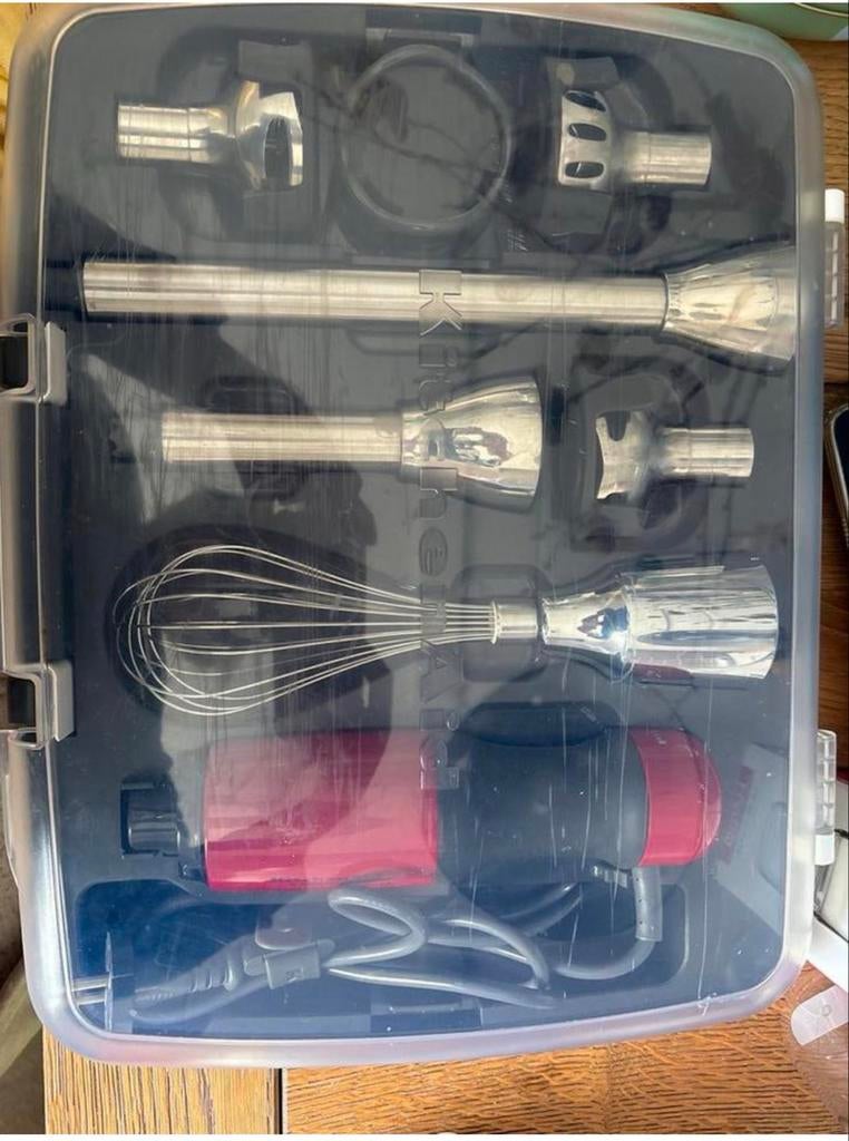 Kitchenaid staafmixer - ideaal voor onderdelen/handige kluss, Ophalen of Verzenden, Gebruikt, Blender