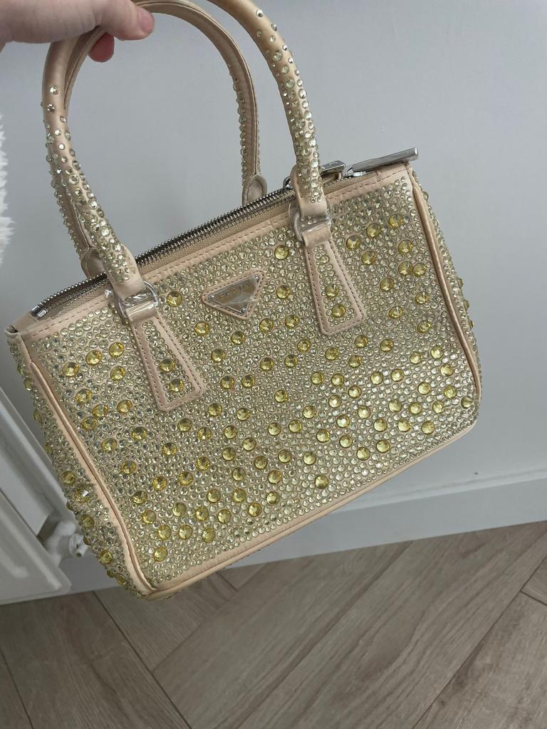 Prada tas goud, Ophalen of Verzenden