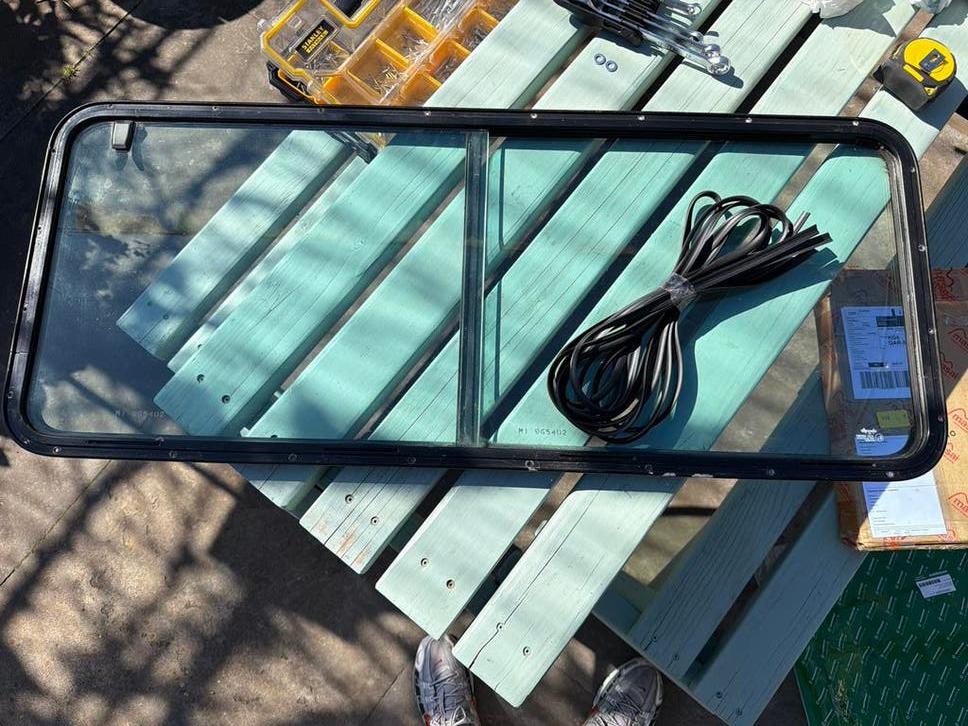 Zijraam Land Rover Defender met nieuw afdekrubber, Ophalen, Gebruikt, Land Rover