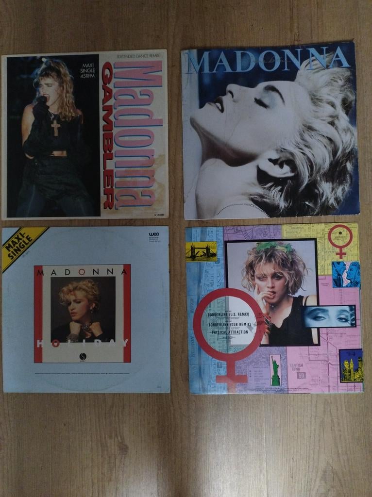 Madonna - vinyl album en singles, Ophalen of Verzenden, Gebruikt