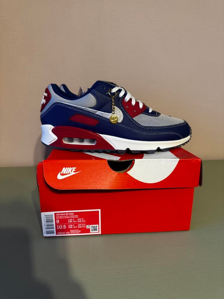 Nike Air Max 90 Deep Royal Blue US9 EU42.5 Nieuw, Ophalen of Verzenden, Nieuw, Blauw, Sneakers of Gympen