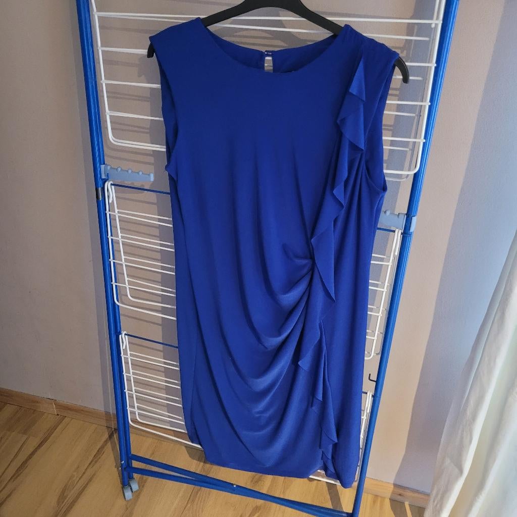 jurkje maat 44, Kleding | Dames, Jurken, Blauw, Maat 42/44 (L), Ophalen of Verzenden, Zo goed als nieuw