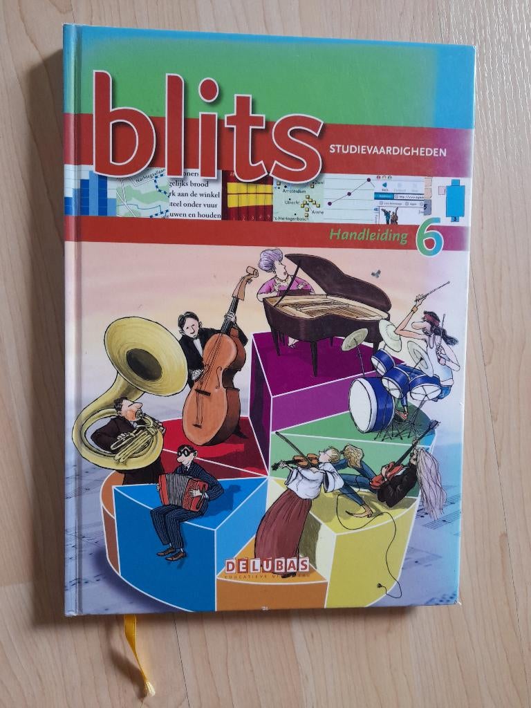 BLITS HANDLEIDING STUDIEVAARDIGHEDEN GROEP 6, Ophalen of Verzenden, Zo goed als nieuw, Overige niveaus, Nederlands