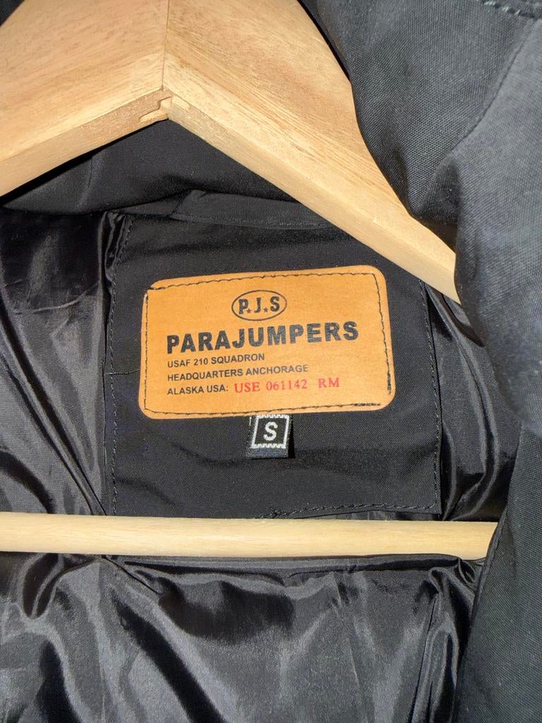 Parajumper jas, Kleding | Dames, Jassen | Winter, Ophalen of Verzenden, Zo goed als nieuw, Maat 36 (S), Zwart