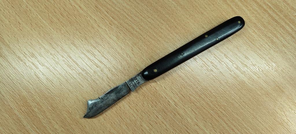 zakmes F. Herder ASn Solingen Germany Floral knife, Ophalen of Verzenden, Gebruikt