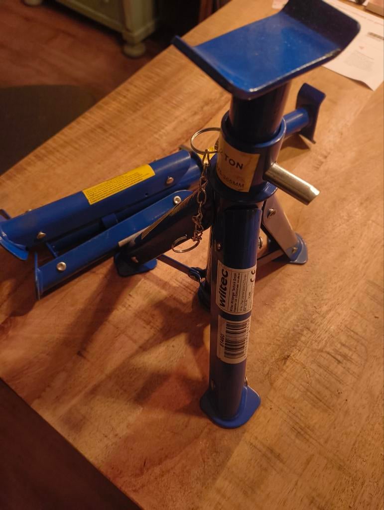 Wiltec as steunen 2ton 275-365mm, Ophalen of Verzenden, Nieuw