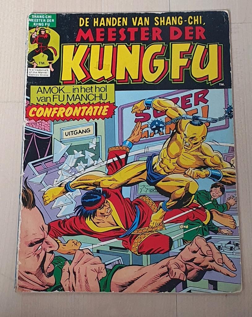 Te koop: De Handen van Shang-Chi, Meester der Kung Fu, Boeken, Eén stripboek, Ophalen of Verzenden, Gelezen