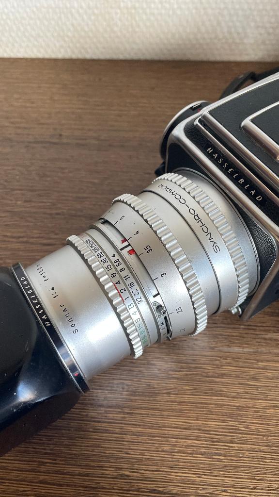 Hasselblad C/M + 3x object en acc., Ophalen, Zo goed als nieuw, Spiegelreflex, Overige Merken