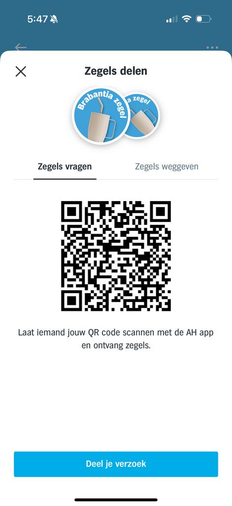 Gezocht: ah brabantia zegels, Verzamelen, Albert Heijn, Ophalen