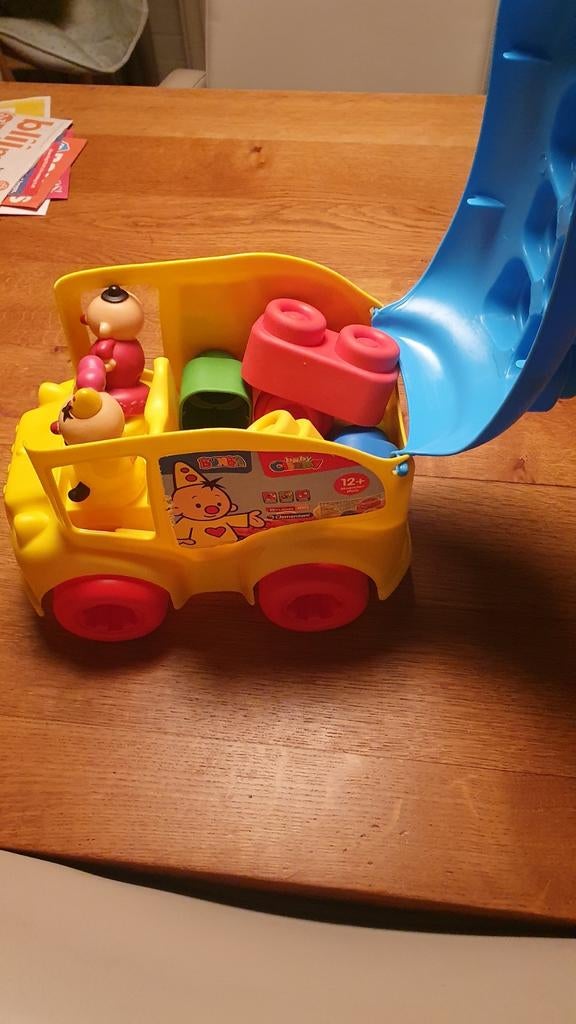 Baby Clementoni speelgoedauto met blokken, Ophalen of Verzenden