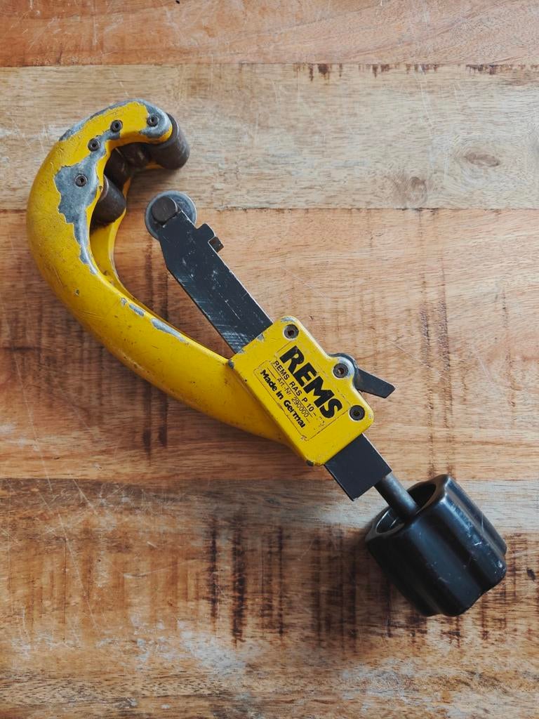 REMS RAS P 10 pijpsnijder, Ophalen of Verzenden, Gebruikt