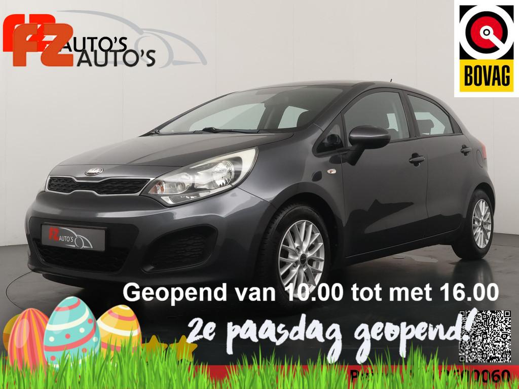 Kia Rio 1.2 CVVT Comfort Pack - Navigatie - Lichtmetalen Vel, Euro 5, Zwart, 4 cilinders, Origineel Nederlands