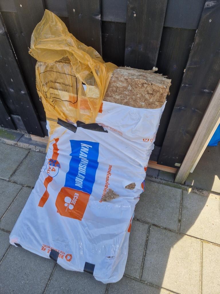Knauf Isolatie Materiaal gratis, Ophalen, Nieuw, Glaswol, 4 tot 8 cm