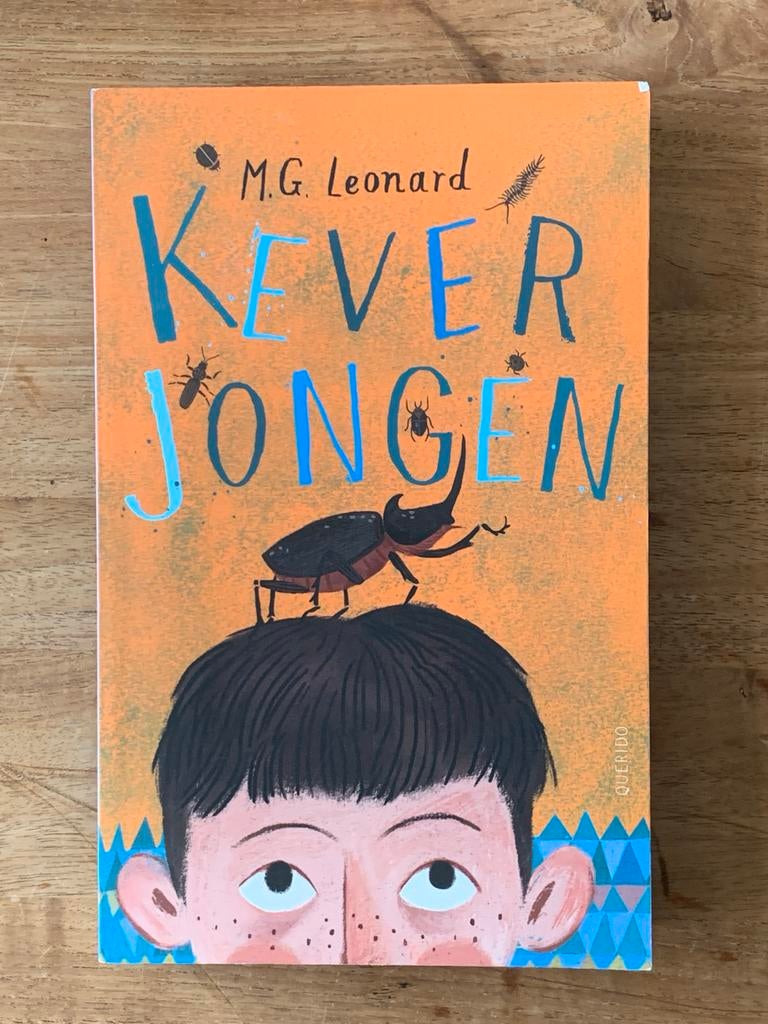 Keverjongen - M.G. Leonard (Zo goed als nieuw), Ophalen of Verzenden, Zo goed als nieuw, Fictie algemeen