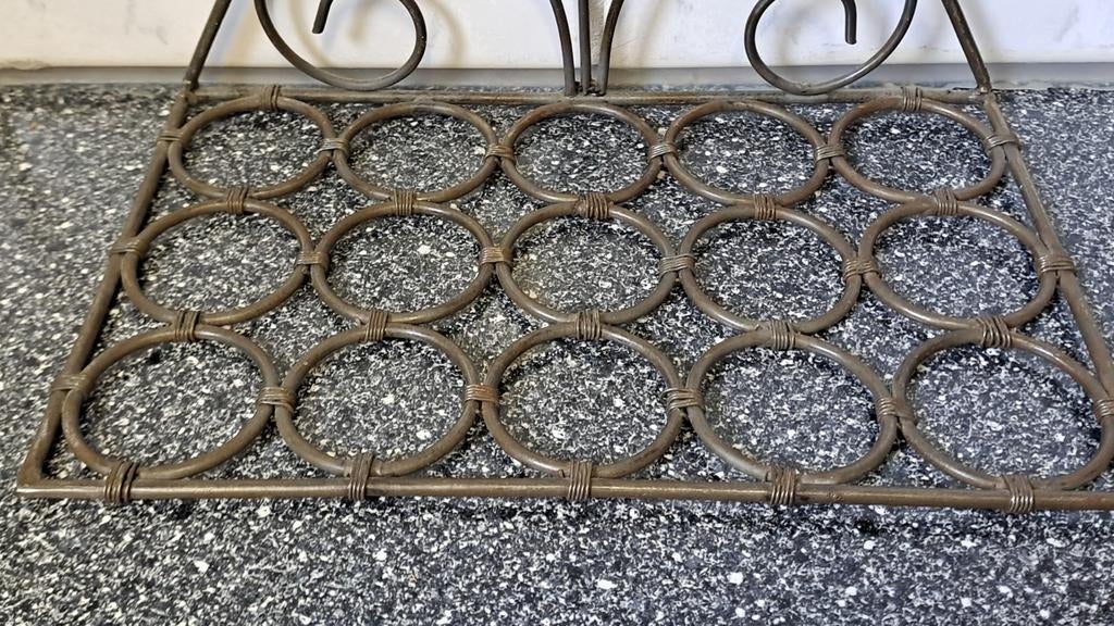 Vintage eierrekje metaal - 15 eieren, Onbekend, Ophalen of Verzenden, Zo goed als nieuw, Onbekend