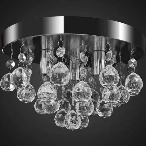 Kroonluchter lamp kristallenlamp plafondlamp GRATIS BEZORGD!, Verzenden, Nieuw, Nvt, Metaal