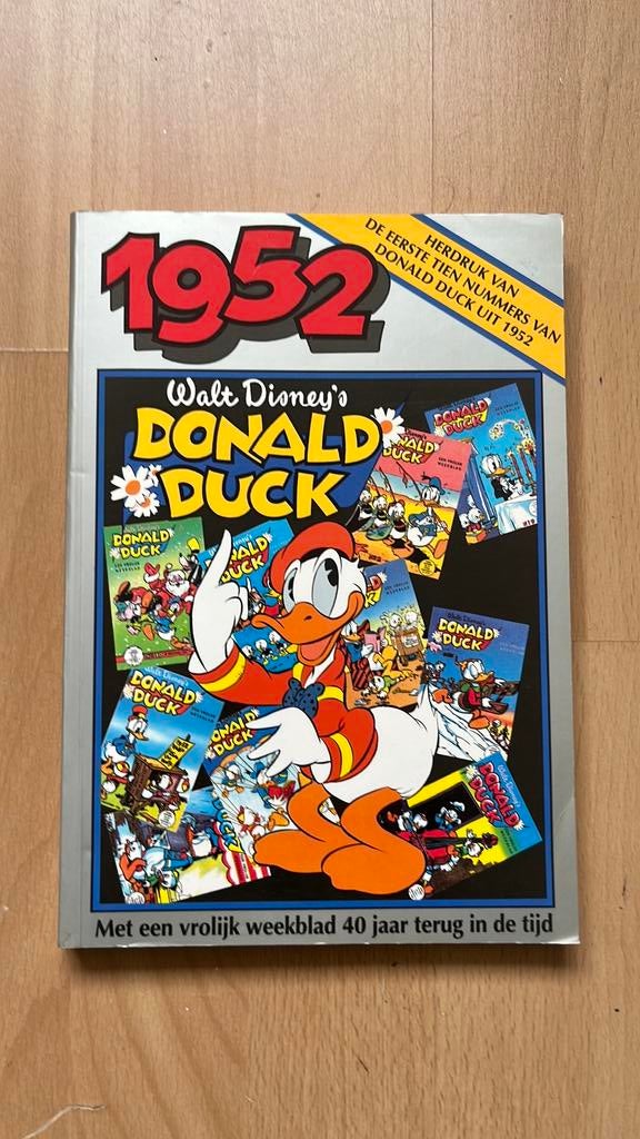 Donald Duck herdruk vd 1e 10 nrs uit 1952, Meerdere comics, Ophalen, Zo goed als nieuw, Europa