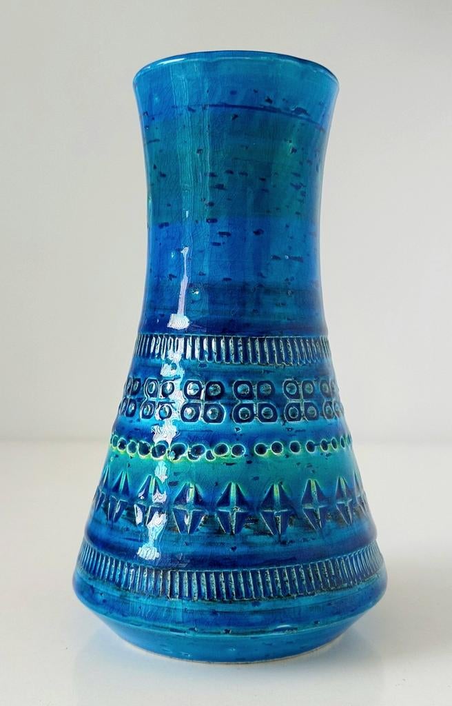 Aldo Londi Bitossi Flavia Montelupo Italy Design Vaas.     , Antiek en Kunst, Verzenden