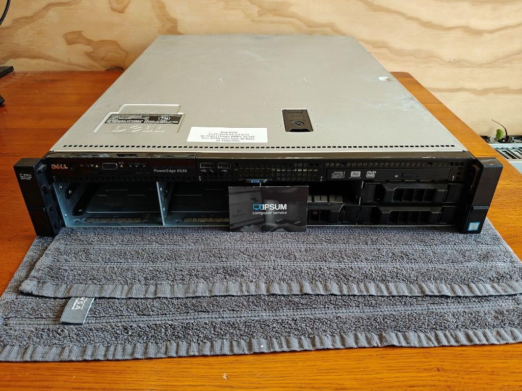 Dell Poweredge R530 | 2x Xeon E5-2620 V3 | 32gb DDR4 | Pe..., Ophalen, Dell, 2 tot 3 Ghz, Hot swappable onderdelen