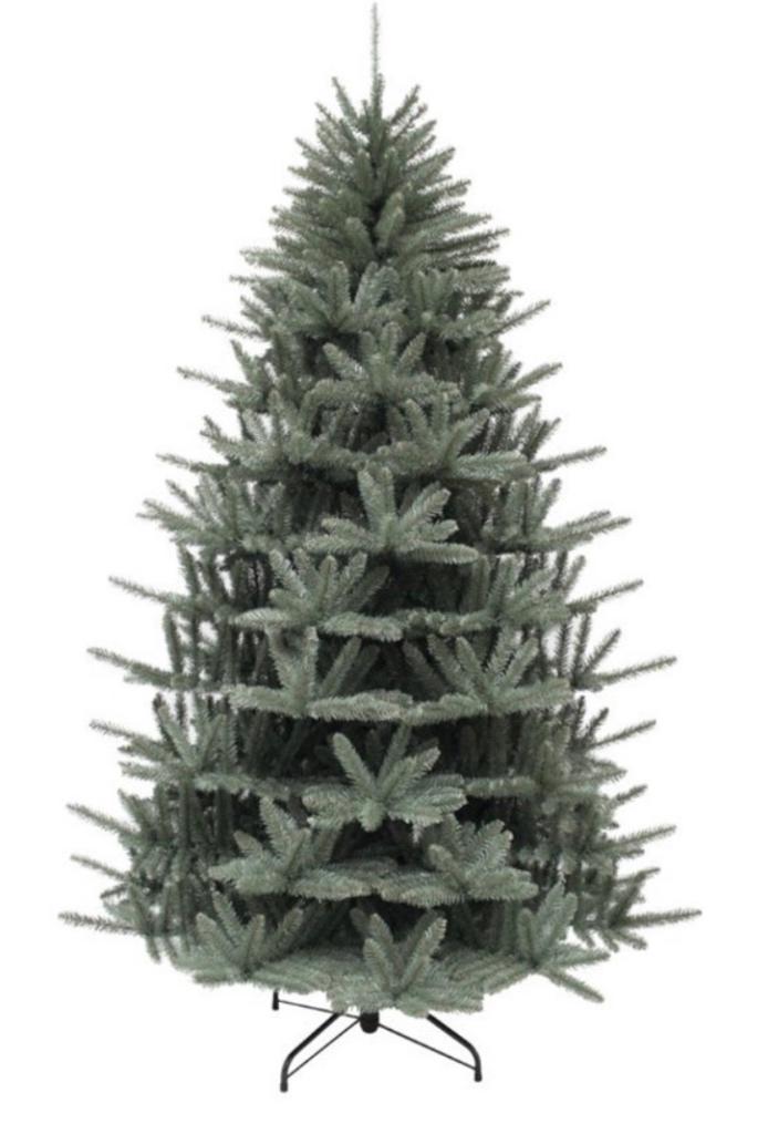 Kunstkerstboom 1.55 m Premium Matterhorn blue fir, Ophalen, Gebruikt