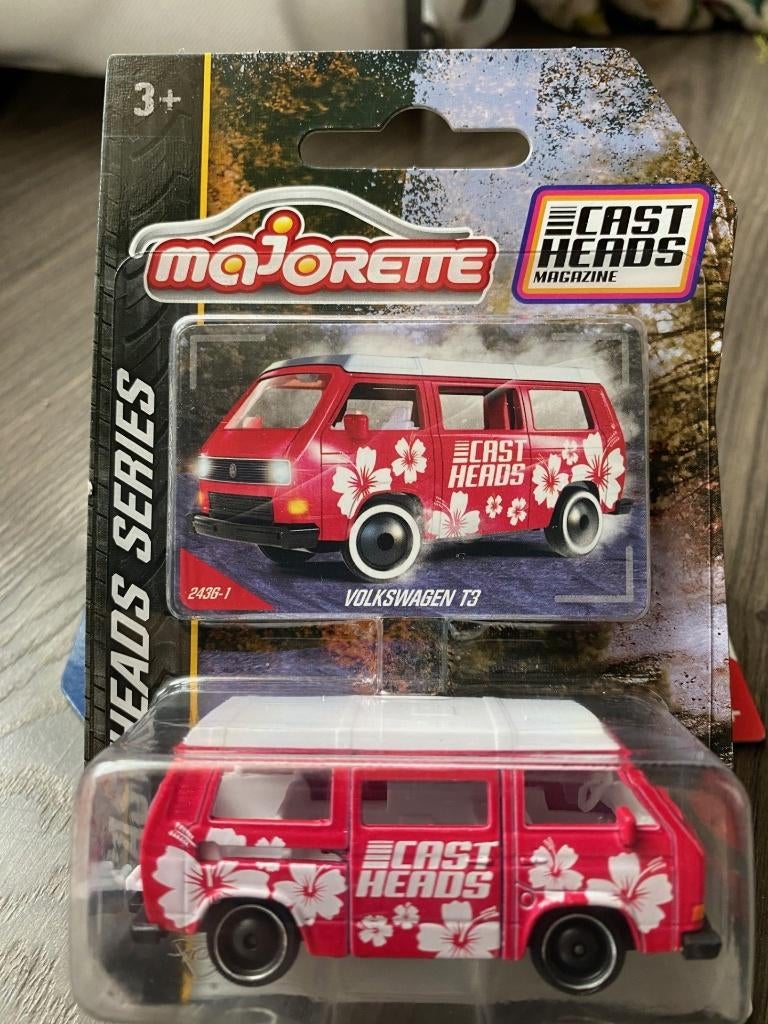 Majorette Volkswagen Transporter T3 Castheads, Ophalen of Verzenden, Nieuw, Bus of Vrachtwagen