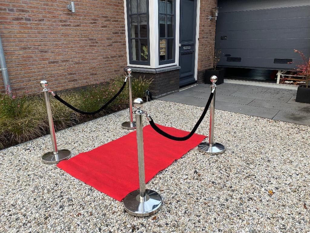 afzetpaaltjes te huur, rode loper, paaltjes met loper, Ophalen, Overige