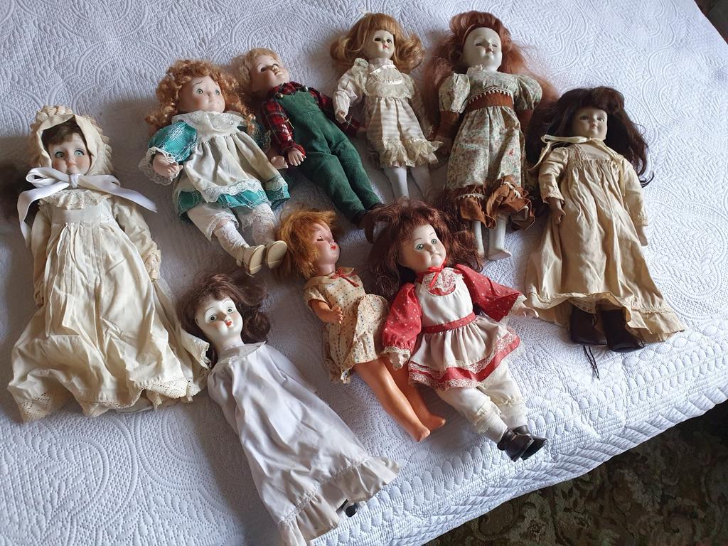 Oude poppen, Ophalen of Verzenden