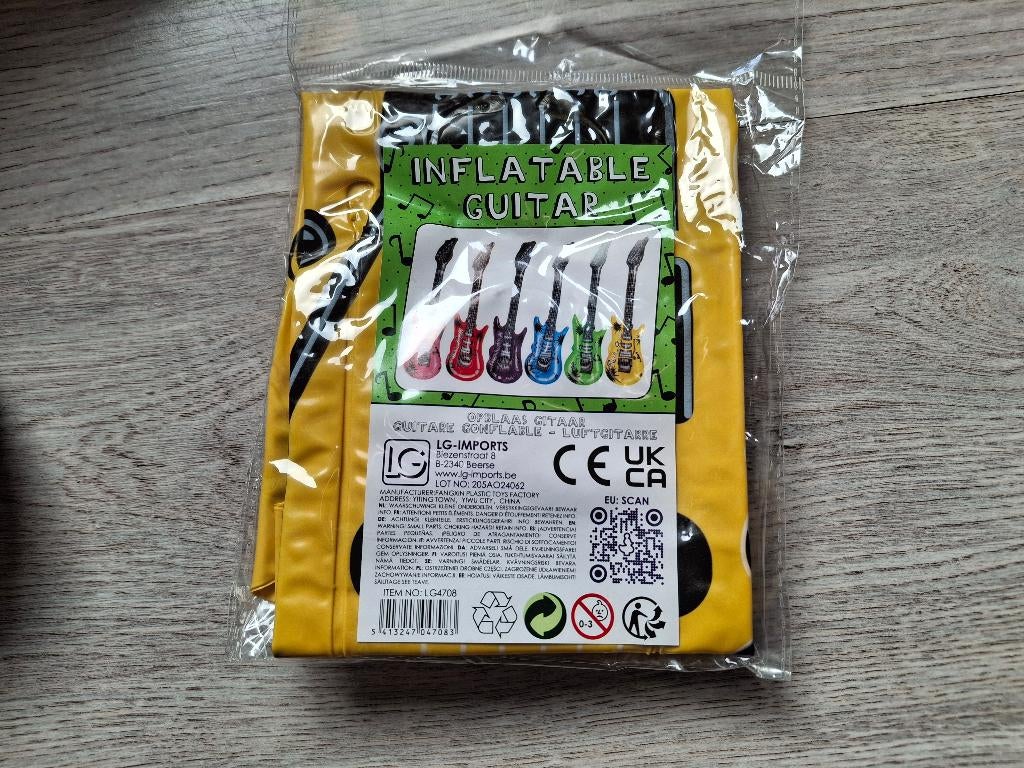 Opblaasbare gitaar NIEUW, Ophalen, Nieuw, Overige