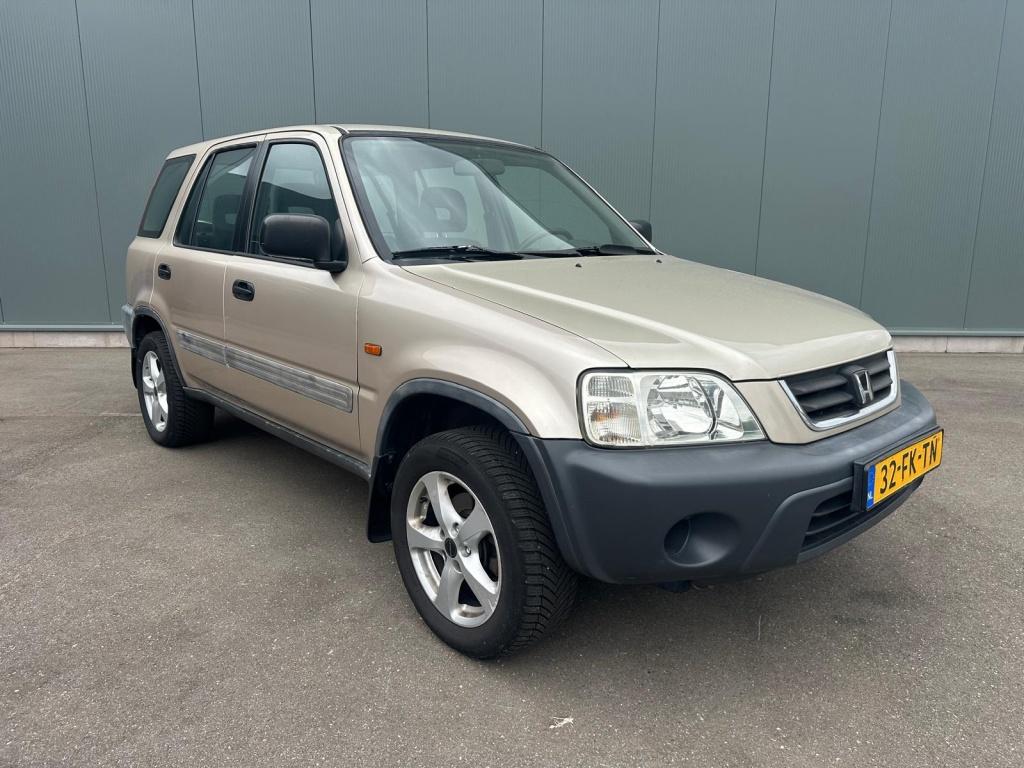 Honda CR-V 2.0i-16V LS AIRCO | NAP ! (bj 2000, automaat), Auto's, Oldtimers, Automaat, Honda, Beige, Bedrijf