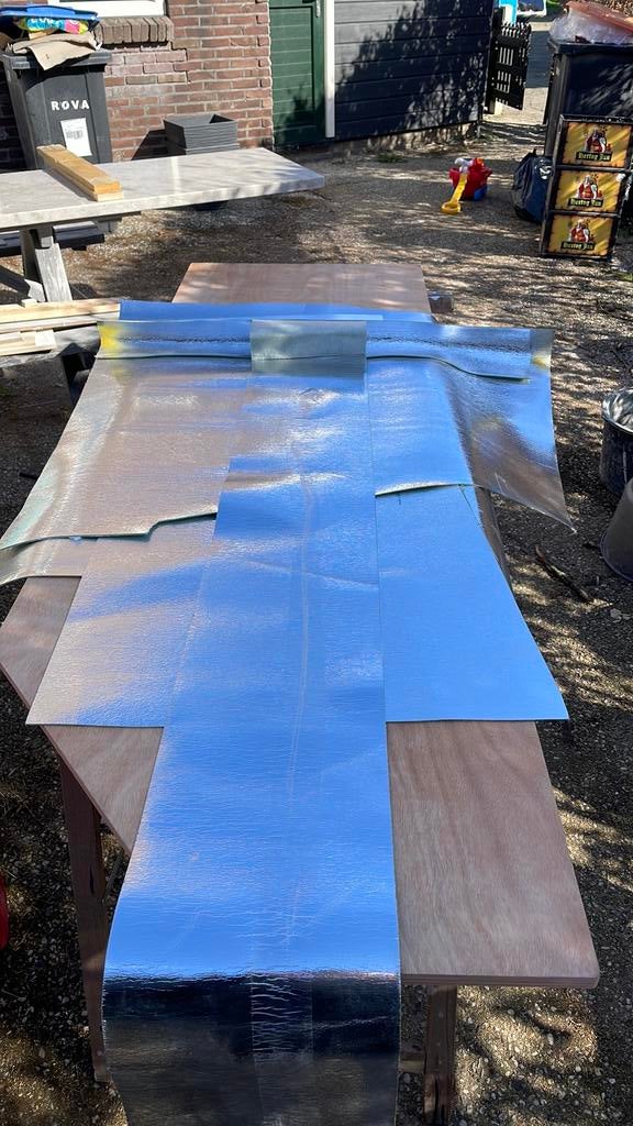 Pvc ondervloer, Doe-het-zelf en Verbouw, Platen en Panelen, Ophalen of Verzenden, Zo goed als nieuw