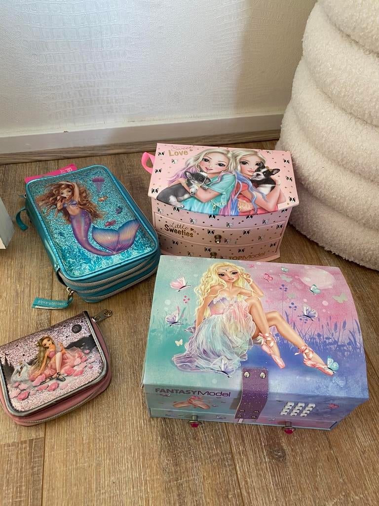 Top model set (4 stuks), Ophalen of Verzenden, Zo goed als nieuw, Roze