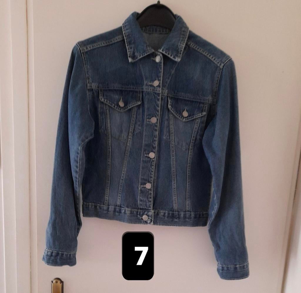 Mooi blauw spijkerjasje, Blauw, Ophalen of Verzenden, Onbekend, Maat 36 (S)