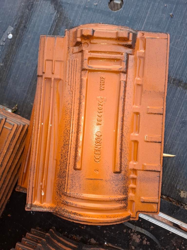 150 nKoramic VHV Vario dakpannen leikleur mat + 7 vorsten, Ophalen, Gebruikt, Steen of Klei, 15 m² of meer