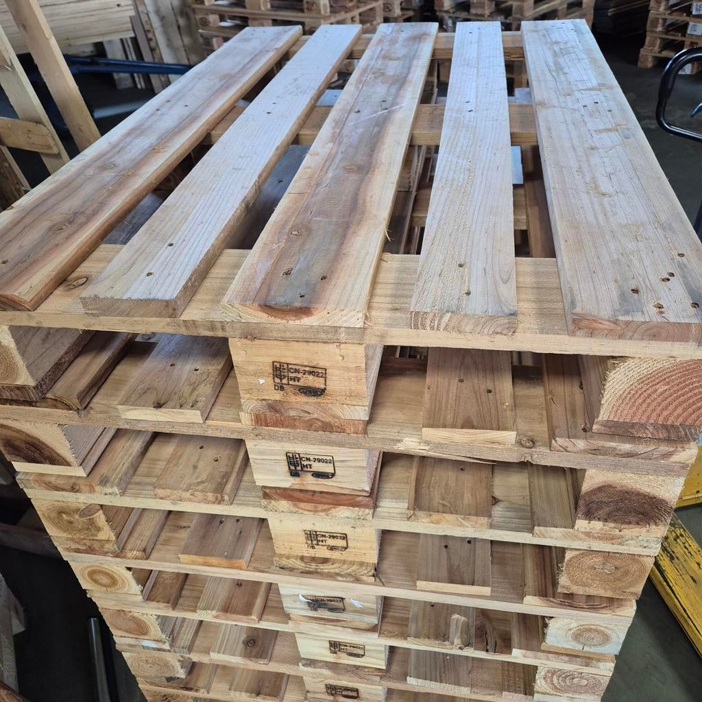 Pallets van euro formaat, Ophalen, 50 mm of meer, Pallet, Minder dan 200 cm