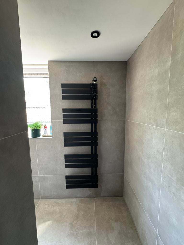 Mooie betonlook tegel 90 x 90 gerectificeerd, Doe-het-zelf en Verbouw, Tegels, Ophalen, Minder dan 5 m², Vloertegels, 60 cm of meer