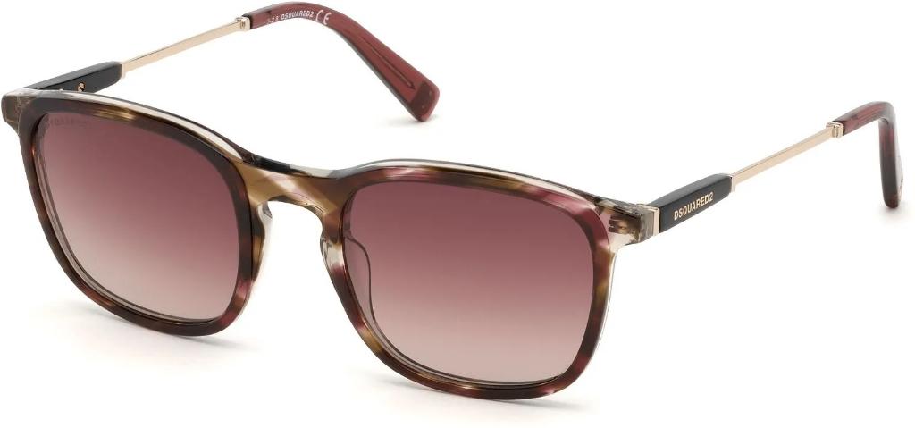NIEUWE DSQUARED2 GEFFEN UNISEX ZONNEBRIL DQ0326, Zonnebril, Bruin, Nieuw, Ophalen of Verzenden