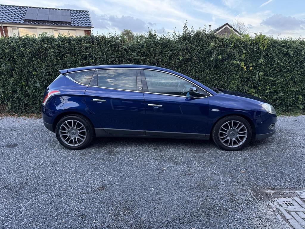Lancia Delta 1.4-16V Turbo Oro | Navi | Autom. Airco | Cruis, Voorwielaandrijving, 1295 kg, 4 cilinders, Blauw