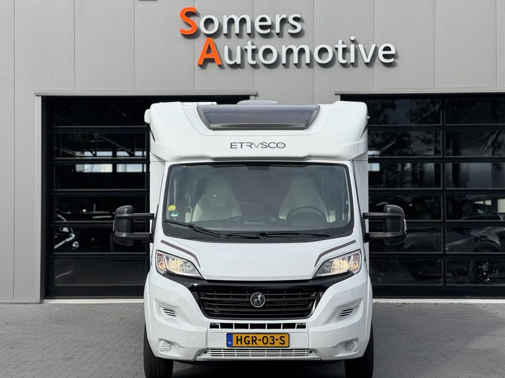 Etrusco T7400 QB | Queensbed Elektr. | Zonnepanelen | Dakair, 7 tot 8 meter, Bedrijf, Somers Automotive, Etrusco