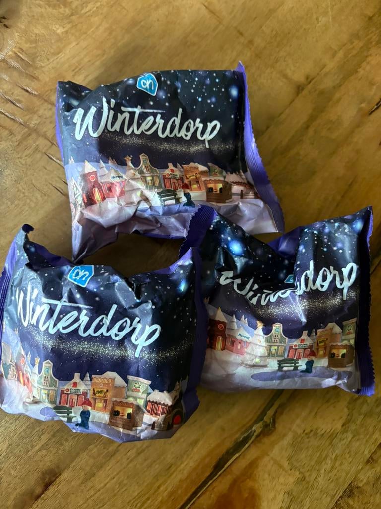 9x winterdorp huisjes ah, Albert Heijn, Ophalen