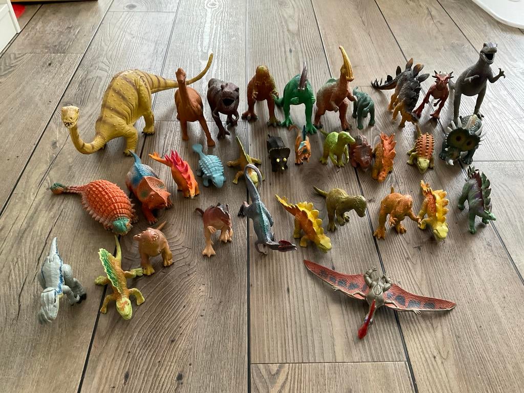 Verzameling dinosaurussen speelgoed, Kinderen en Baby's, Speelgoed | Actiefiguren, Ophalen of Verzenden, Gebruikt