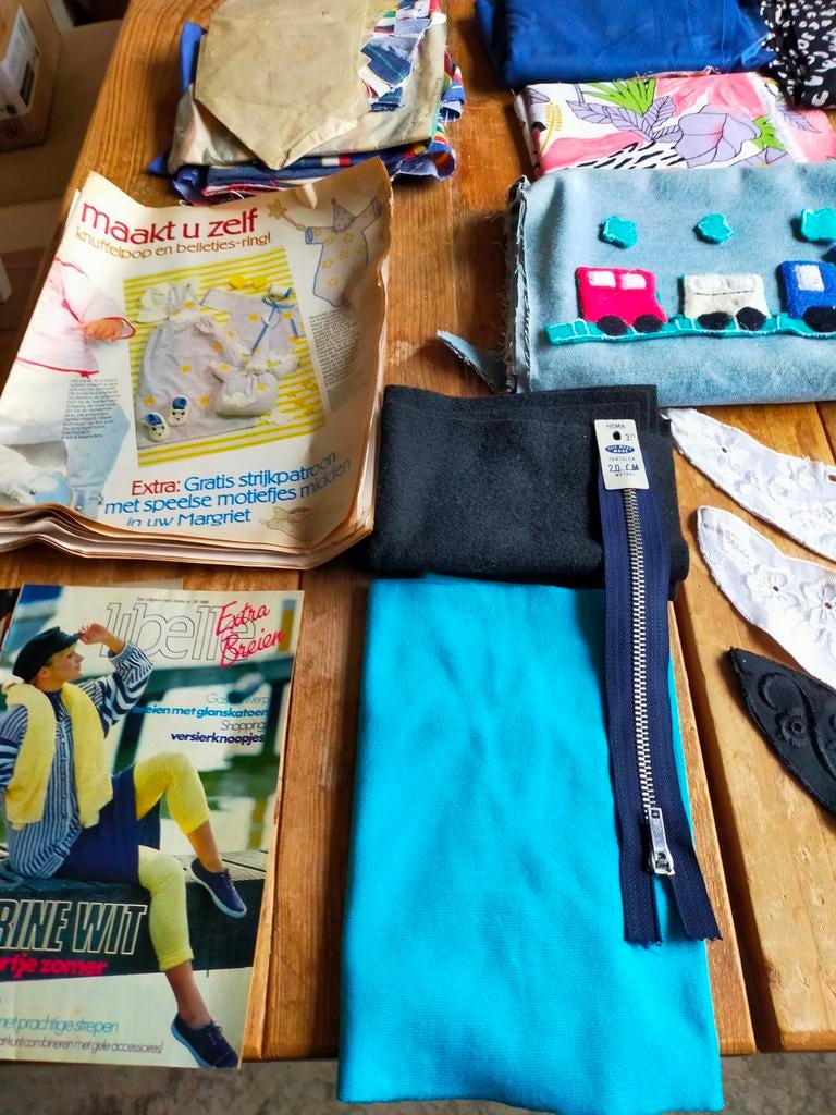 Van alles wat in naaien en fournituren, Ophalen of Verzenden, Zo goed als nieuw, Applicatie