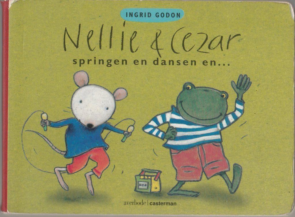 Nellie & Cezar springen en dansen en..., Ophalen of Verzenden, Zo goed als nieuw, Jongen of Meisje, Fictie algemeen