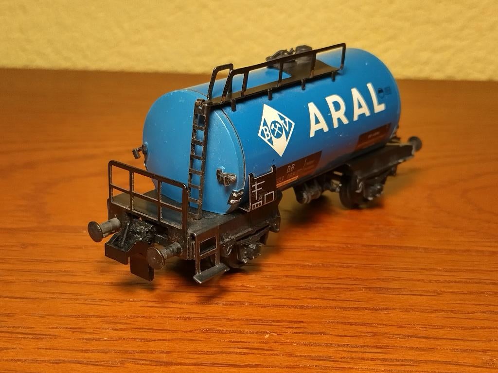 Trix Express 428 - Ketelwagon Aral, Gebruikt, Gelijkstroom, Trix, Wagon