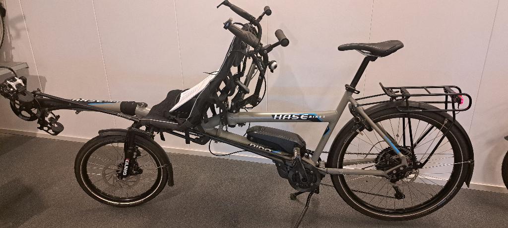 Hase Pino Steps tandem met nieuwe accu, Ophalen, Gebruikt, 10 tot 15 versnellingen, Minder dan 47 cm