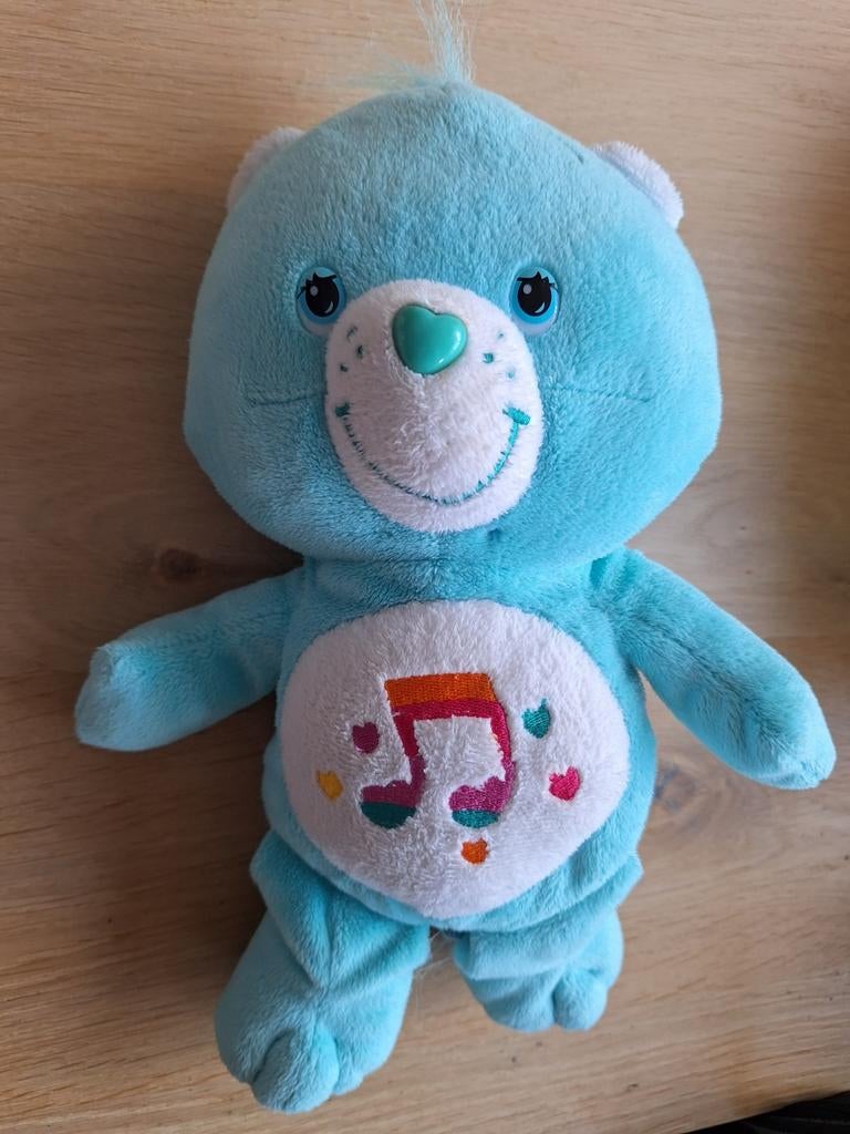 Care Bear Troetelbeertje Blauw - Muzieknoot, Ophalen