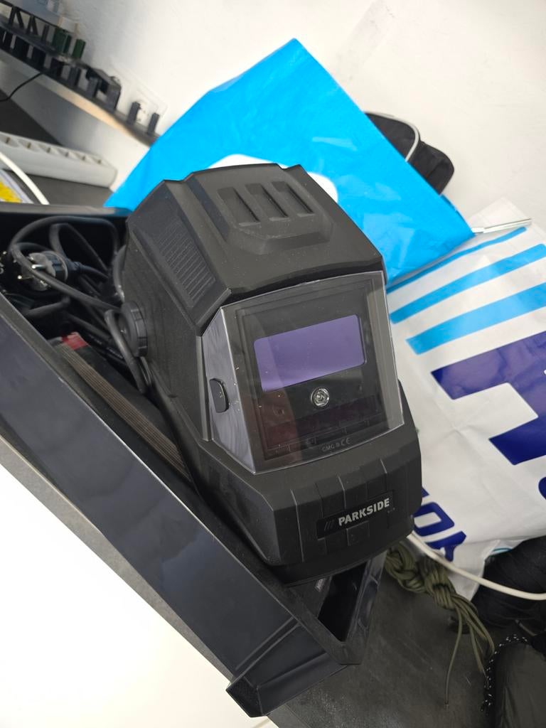 Parkside inverter lasapparaat met toebehoren, Ophalen, Zo goed als nieuw, 150 tot 250 ampère, Inverter