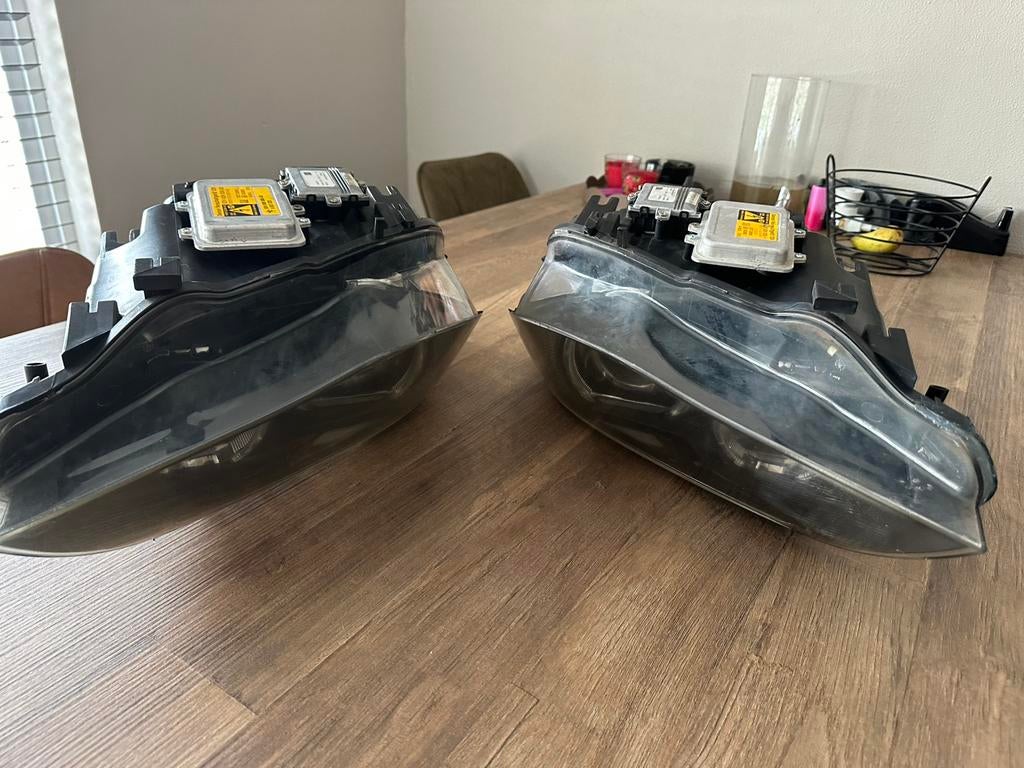BMW 5-Serie E60 koplamp compleet Xenon Links & Rechts, Ophalen of Verzenden, Gebruikt, BMW