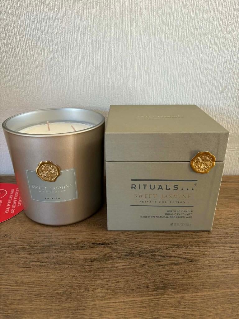 Rituals Sweet Jasmine Kaars 1 kg, Overige materialen, Beige, Nieuw, Ophalen of Verzenden