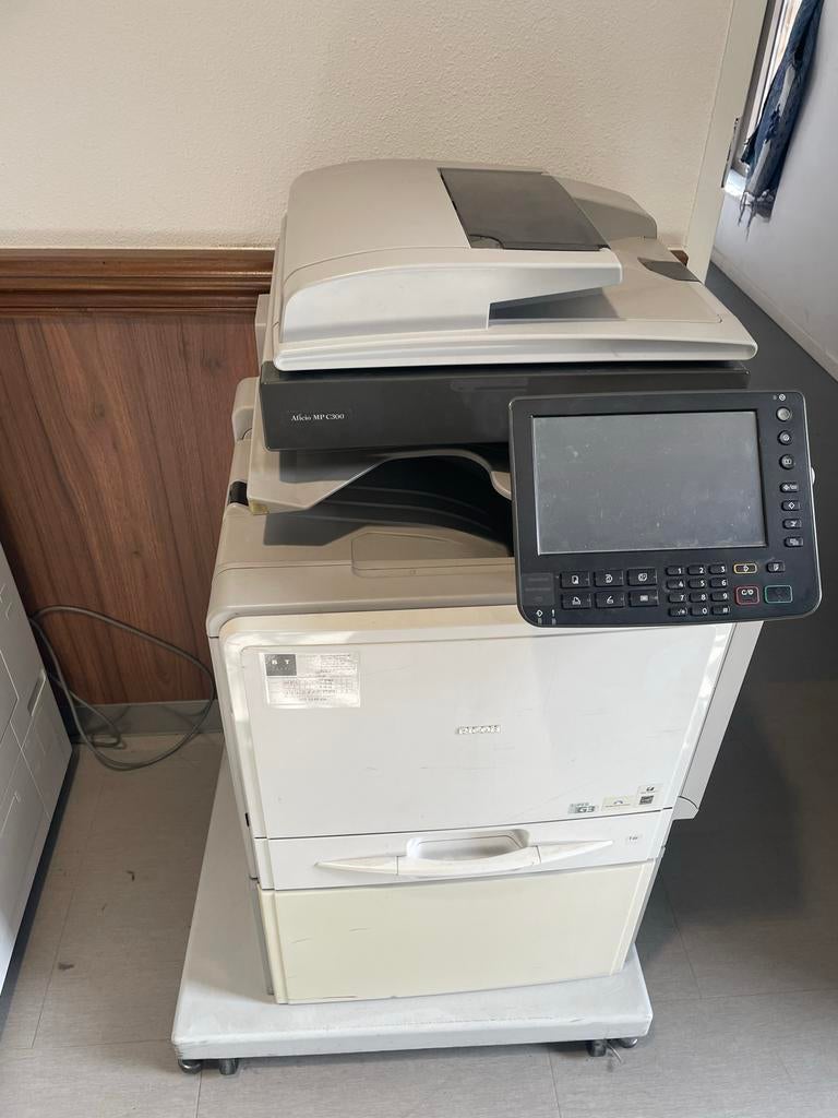 Ricoh Aficio MP C300 All-in-one Laserprinter, Computers en Software, Printers, Gebruikt, All-in-one, Kleur printen, Ophalen of Verzenden