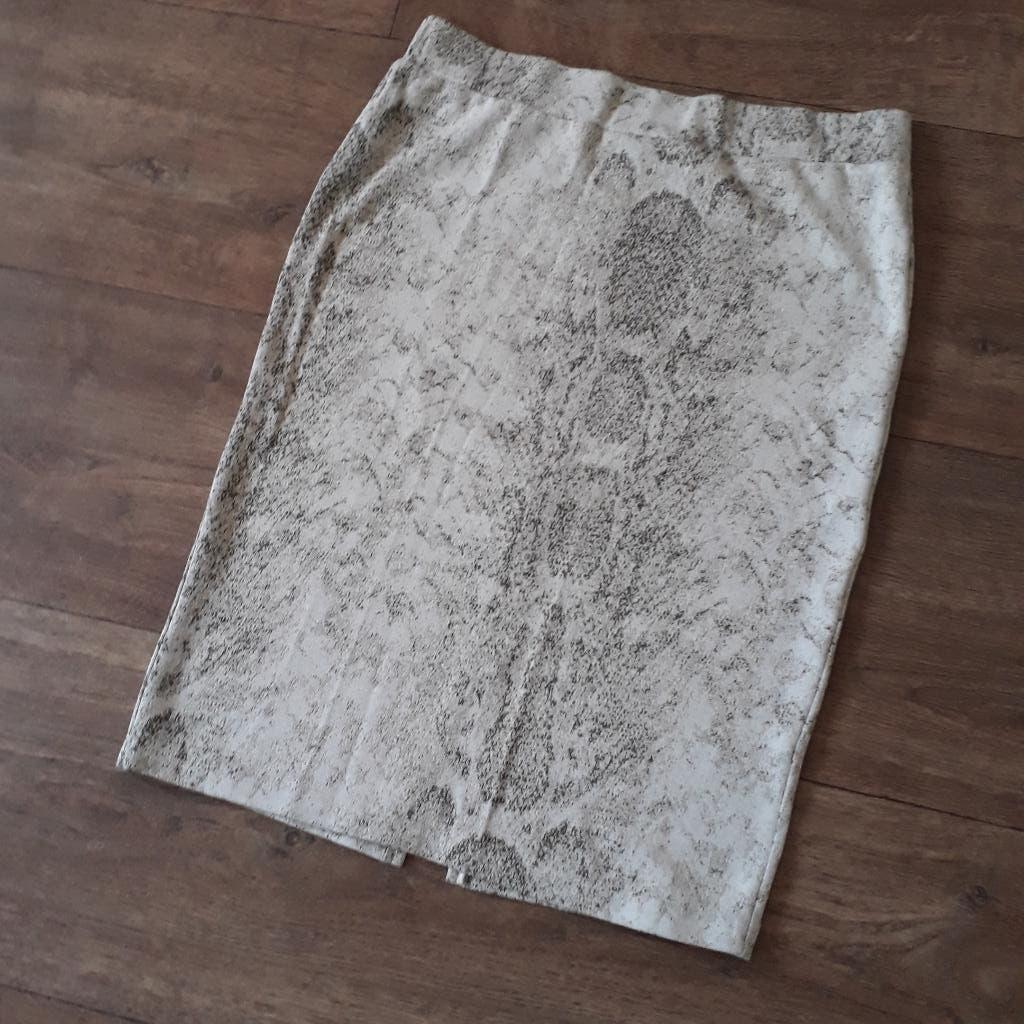 tricot rok mt. 40, Maat 38/40 (M), Soyaconcept, Wit, Ophalen of Verzenden